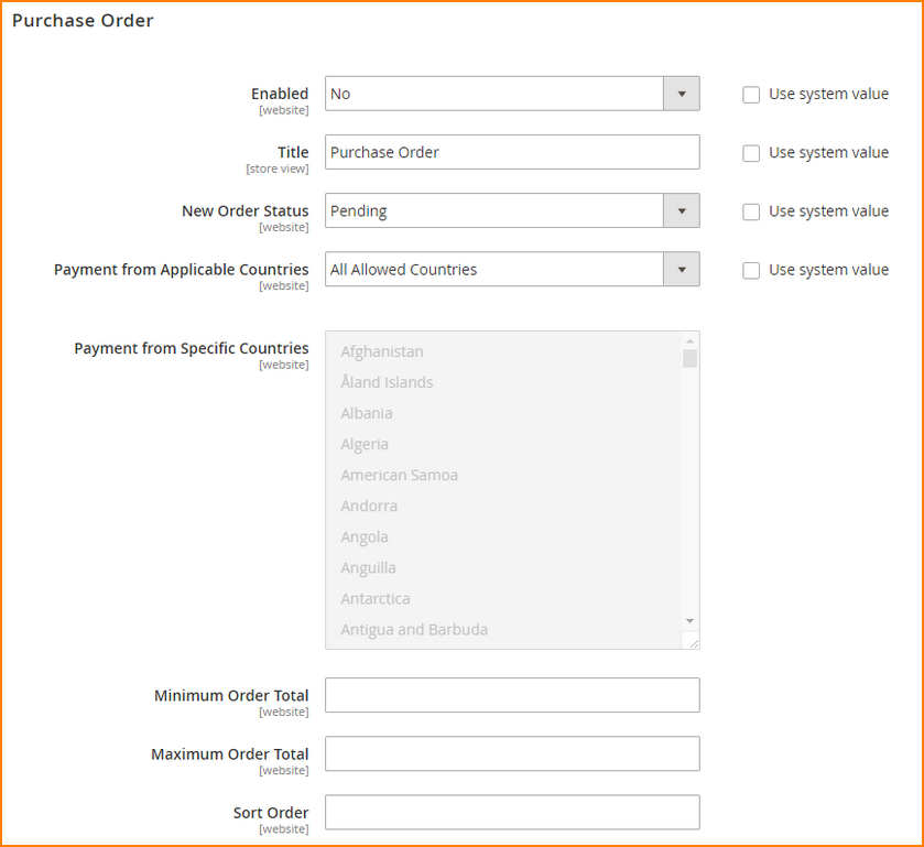 magento-2-purchase-order-payment-method