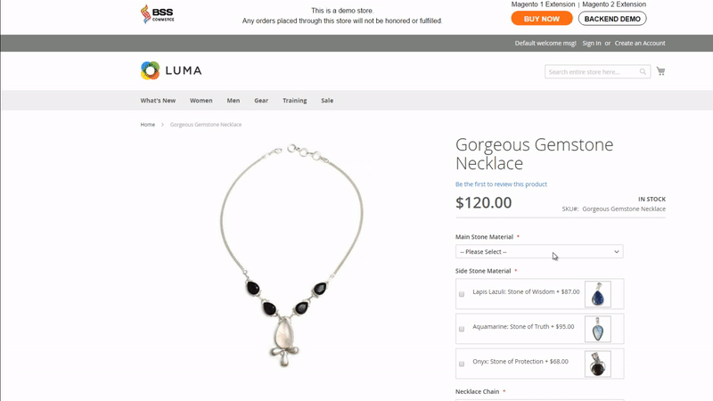 magento 2 Add image to custom option for jewelry stores