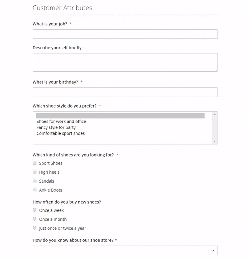 magento 2 custom registration form