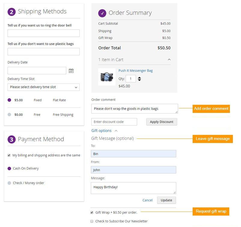 magento-one-step-checkout-mass-action