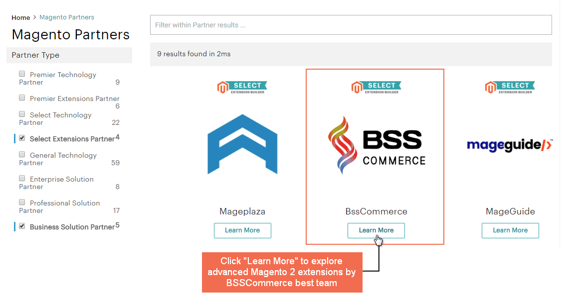 Magento channel