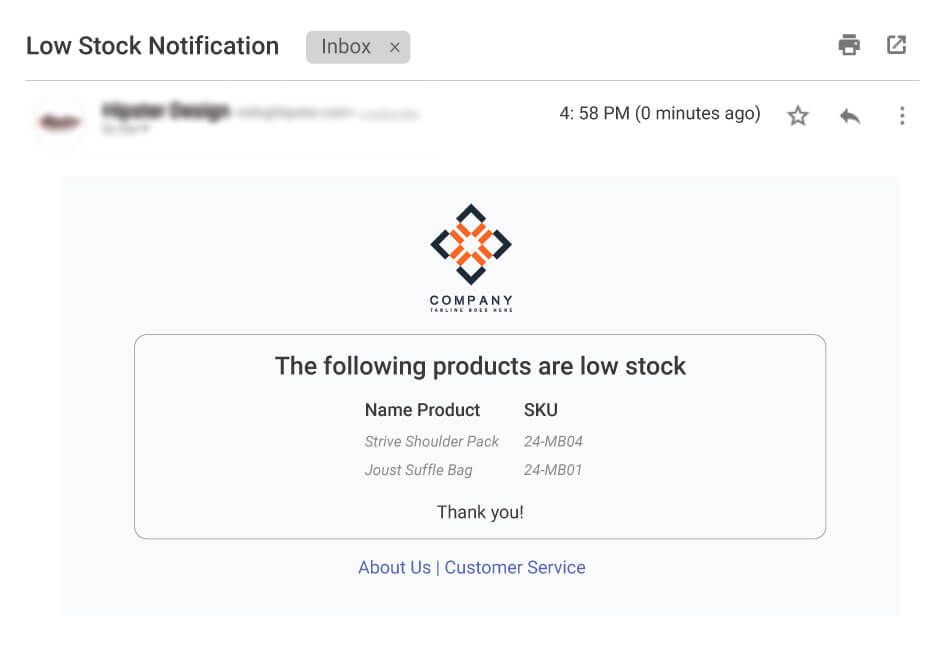 magento-email-admin-low-stock