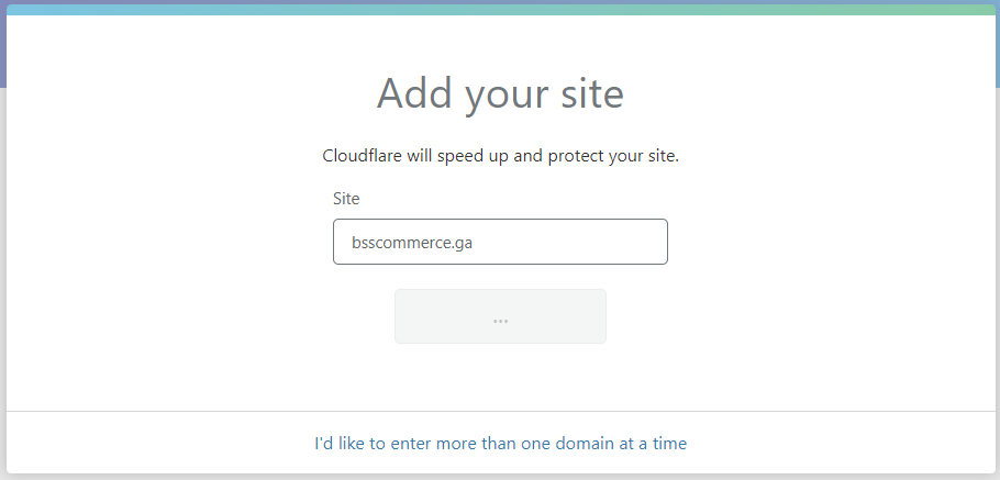 Add domain name cloudflare cdn magento 2