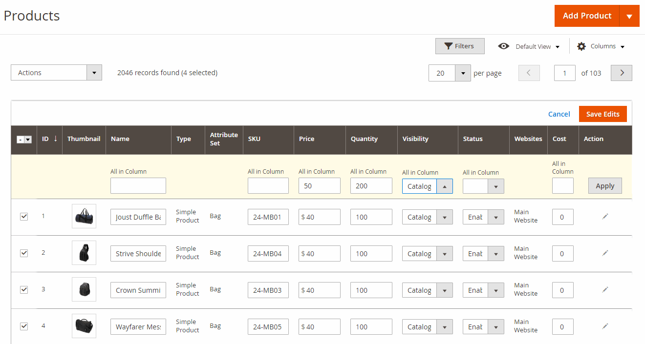 Magento 2 Tutorial: How To Mass Update & Bulk Edit Product Pages