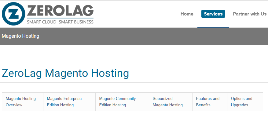 zerolag-best magento hosting
