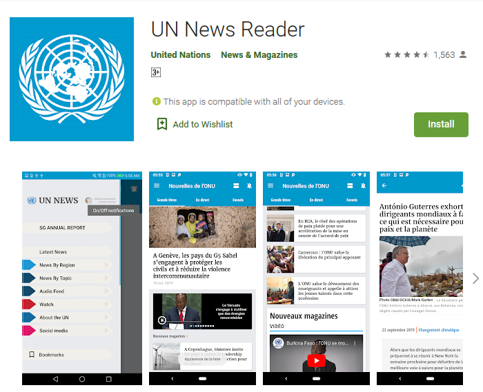 un-news-reader-google-play-store