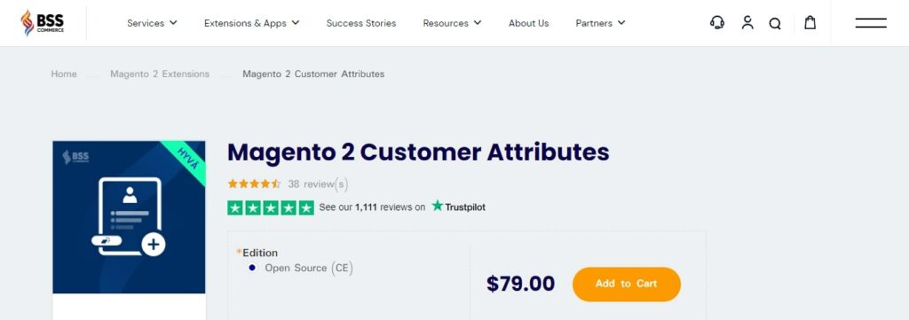 Magento 2 Customer Attributes Extension BSS Commerce