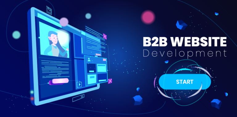 Entrance To B2B Website Development - Start A Project