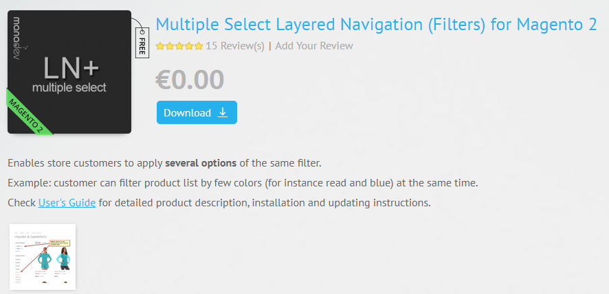 manadev magento 2 layered navigation extension free