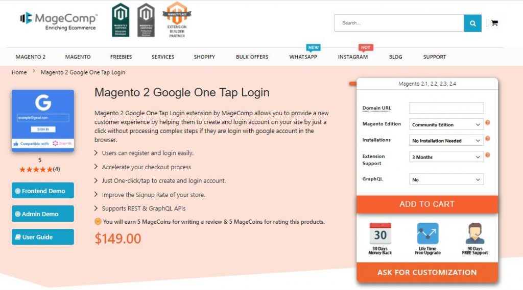 magento-extensions-store-one-tap