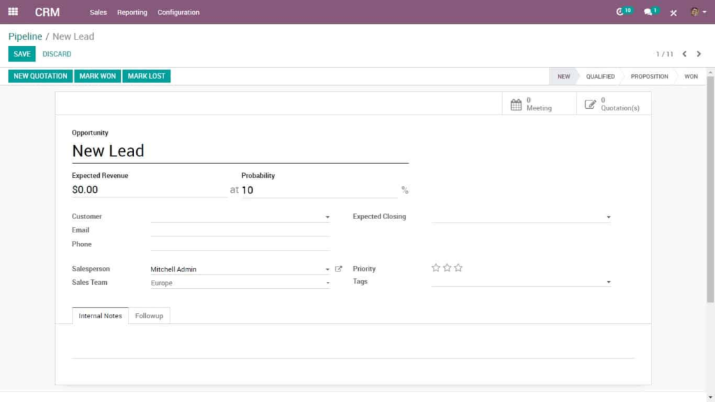 Odoo-CRM-Lead-Management