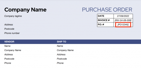 purchase-order-number