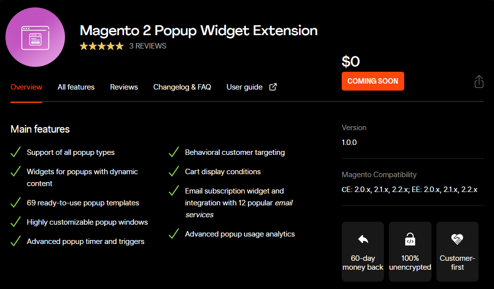 mageworx Magento 2 popup extension free