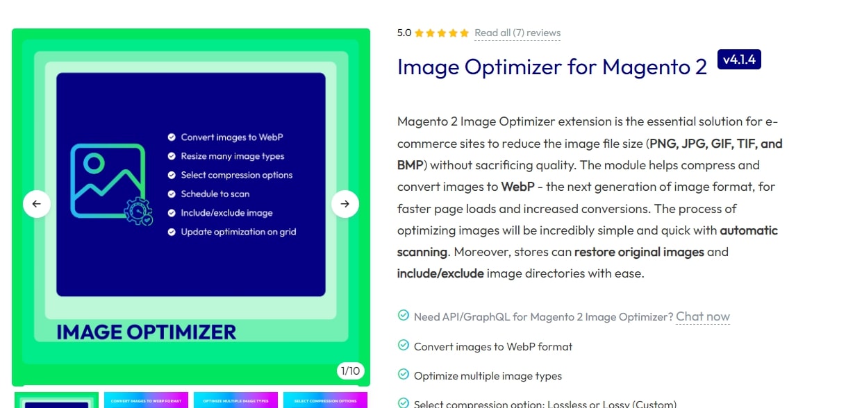 Image Optimizer for Magento 2 by Mageplaza