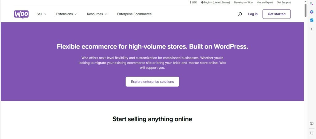 woocommerce eCommerce features