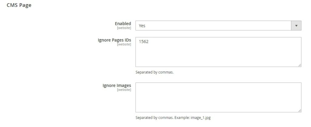 magento 2 upload webp images cms page