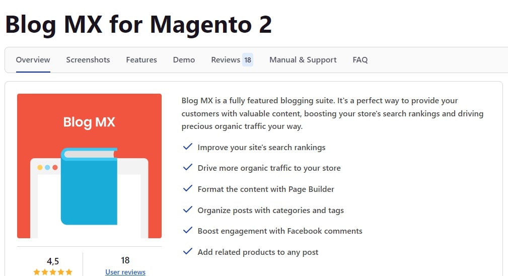 Blog MX for Magento 2 Mirasvit