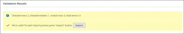 Check the import data 2