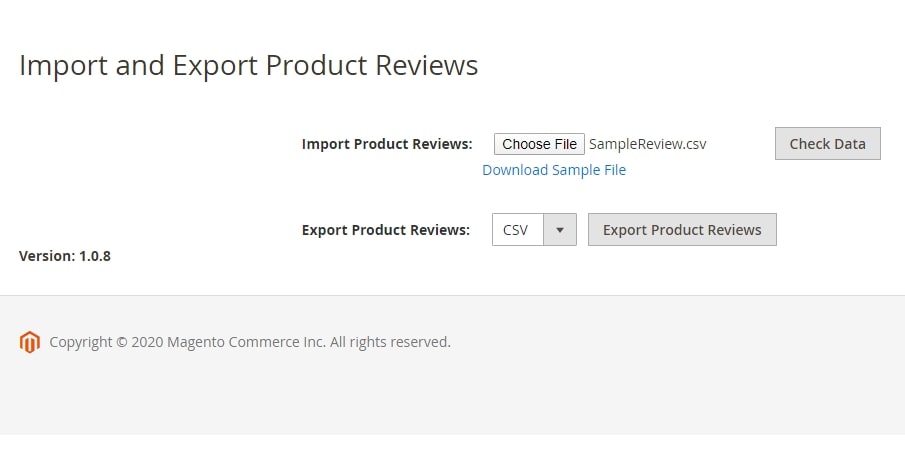 import and export product reviews