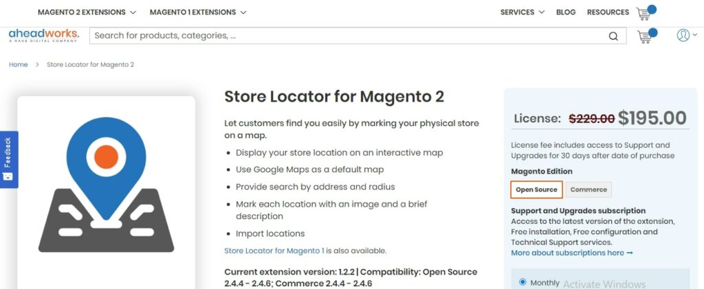 Store Locator for Magento 2 by Aheadworks