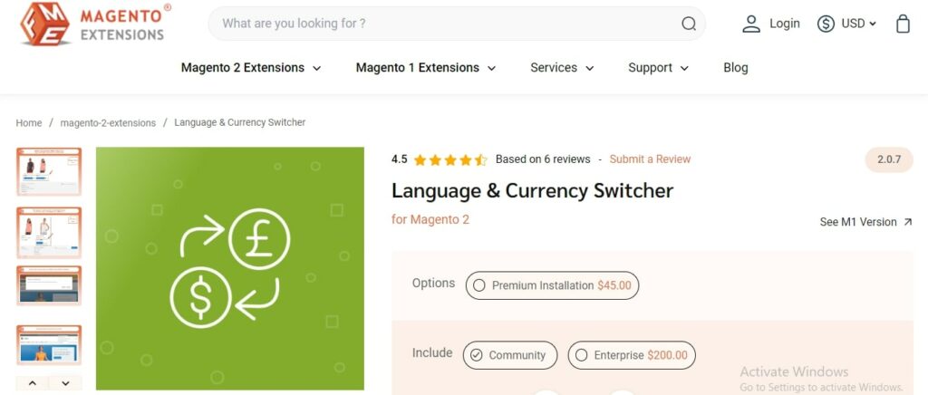 Language and Currency Switcher for Magento 2 - FME Extensions