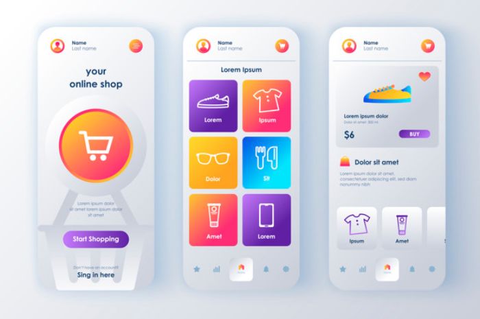 mobile-commerce-feature-interface