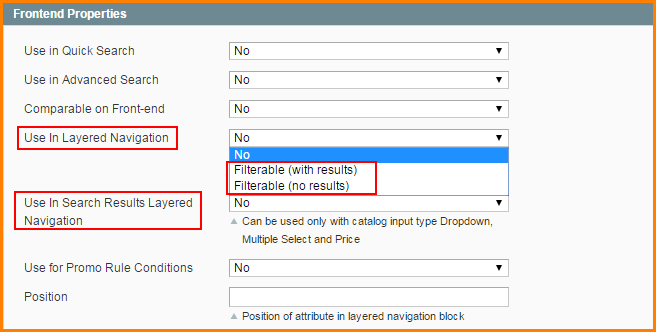 Magento Layered Navigation