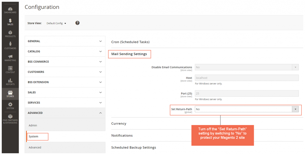 magento -1-mail-sending-setting