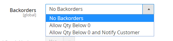 Backorders configuration in Magento 2