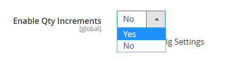 Enable quantity increments configuration in Magento 2