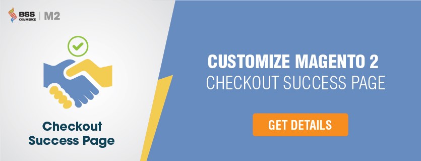 magento2 checkout success page extension