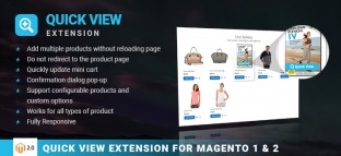 Quick View Extension for Magento