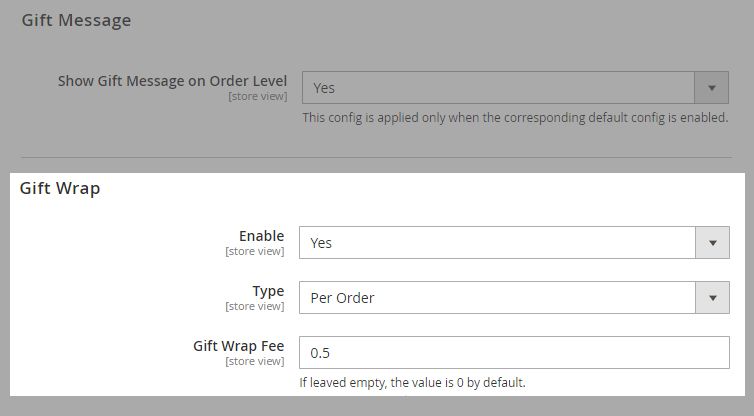 Gift wrap options in Magento one step checkout extension of BSS Commerce