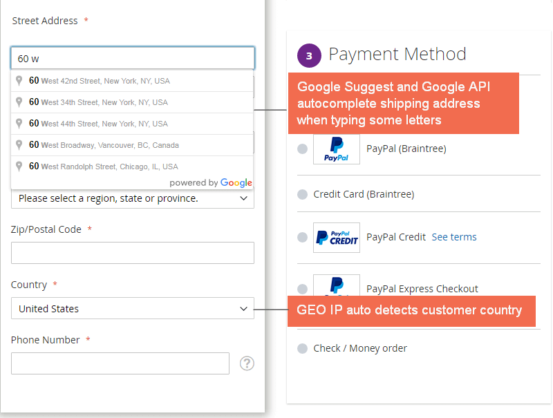 magento 2 checkout page customization - input