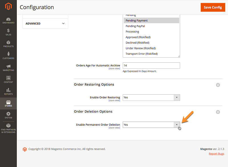 Order-Archiving-Magento-2