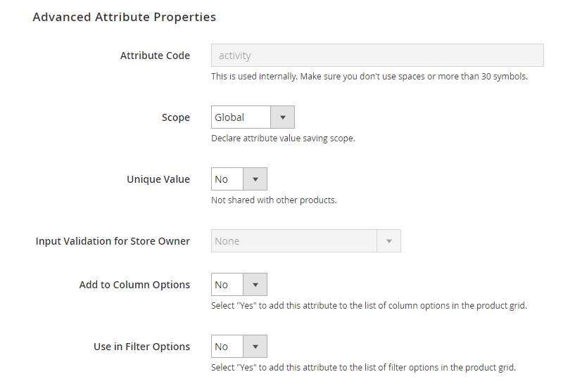 product attributes magento 2-advanced-customer-attributes