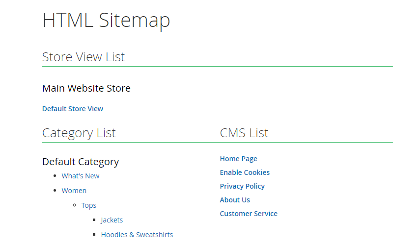 html-sitemap