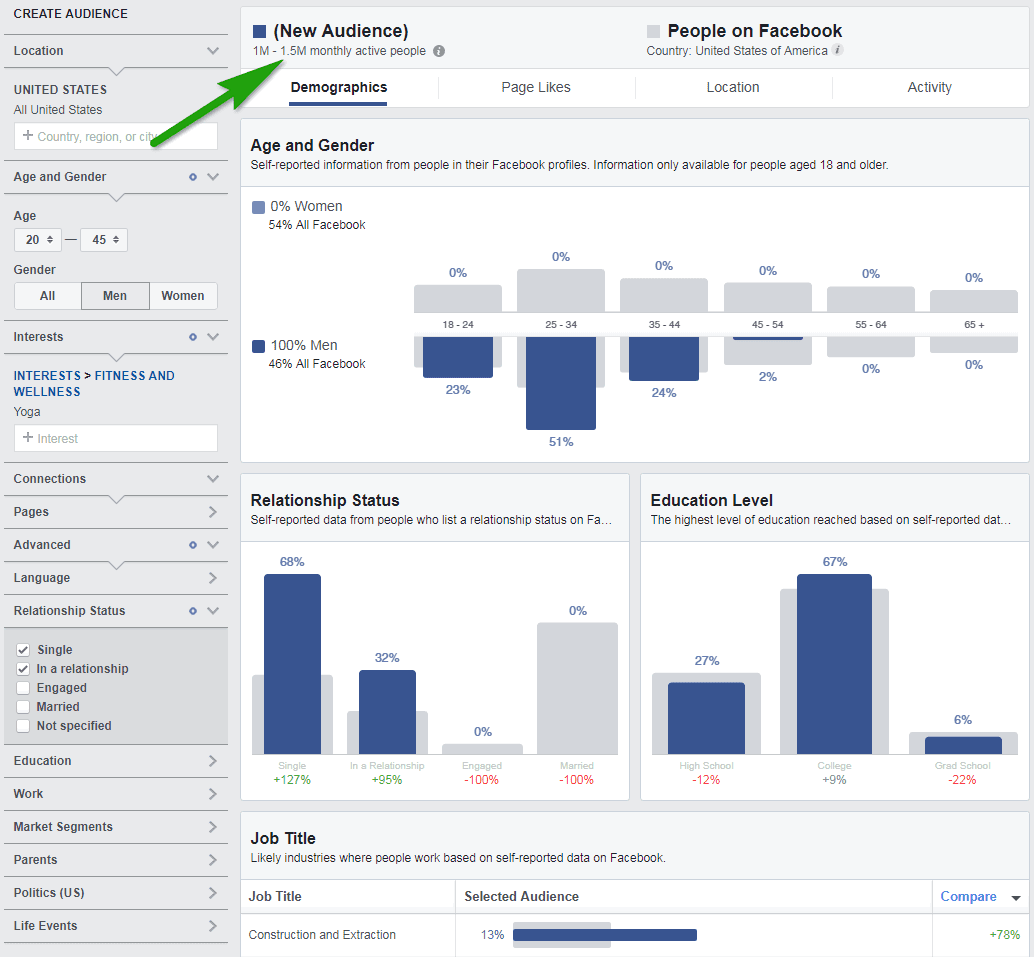 audience insight facebook