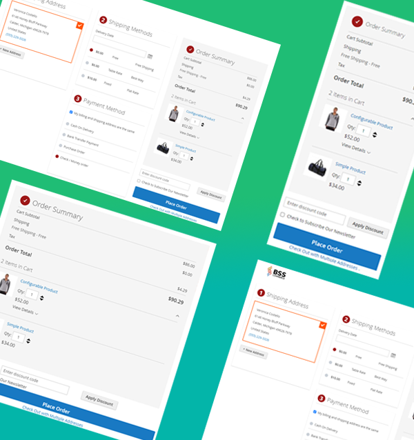 one page checkout vs multi step checkout layout