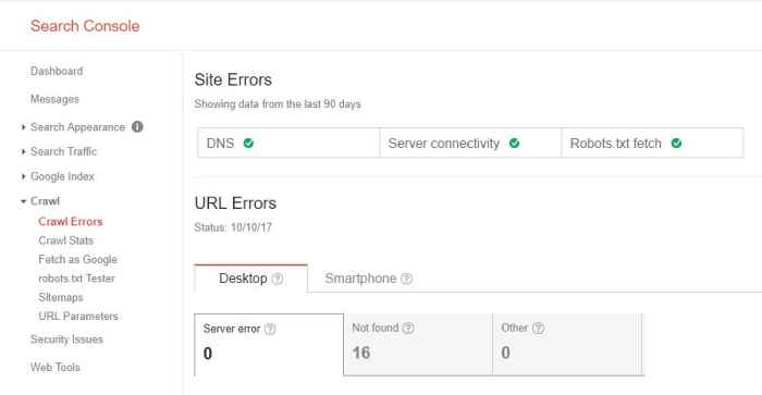 google-webmaster-tool-check-for-404-errors