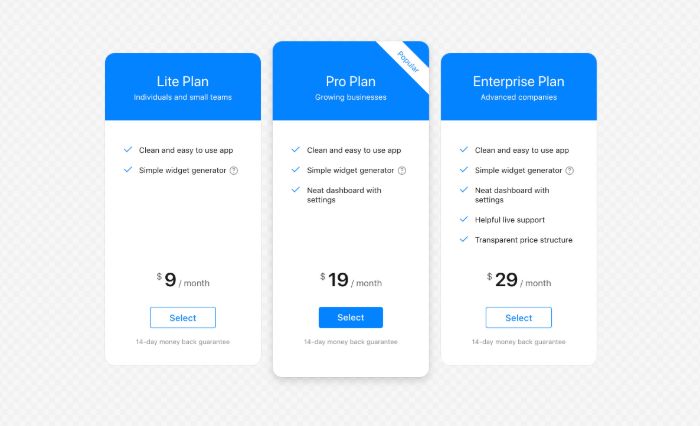 wordpress-pricing-table