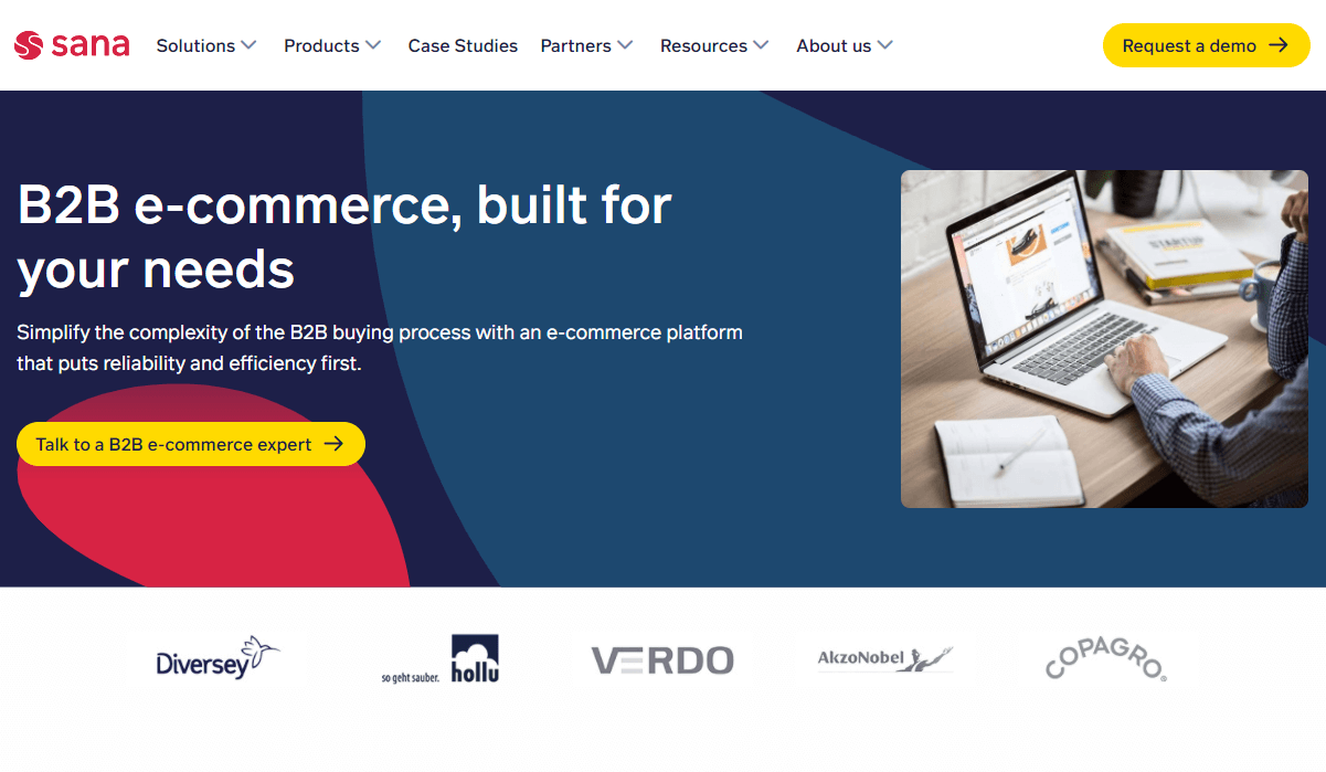 B2B wholesale platform - Sana Commerce