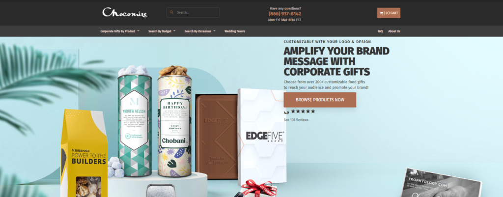 shopify-b2b-examples-chocomize