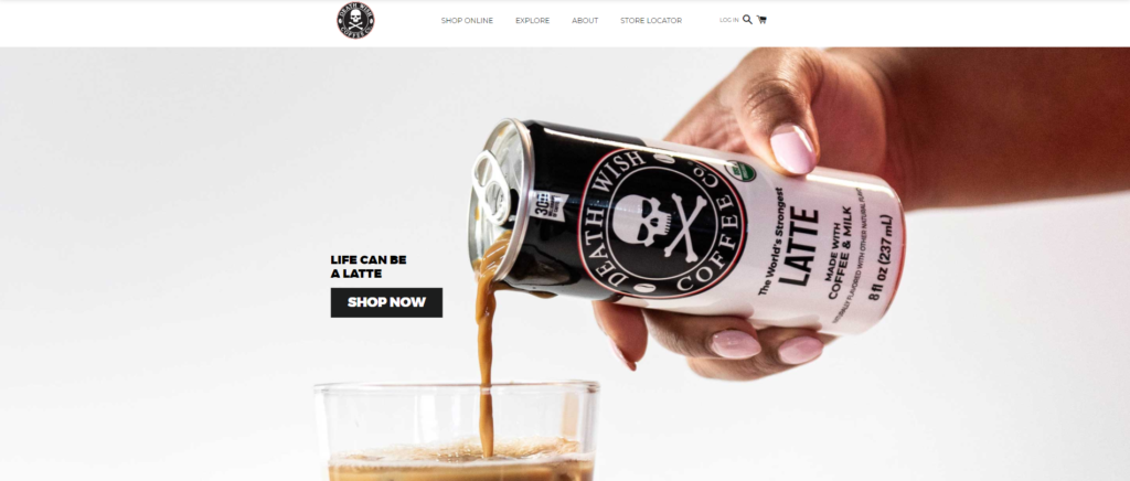 shopify-b2b-examples-death-wish-coffee