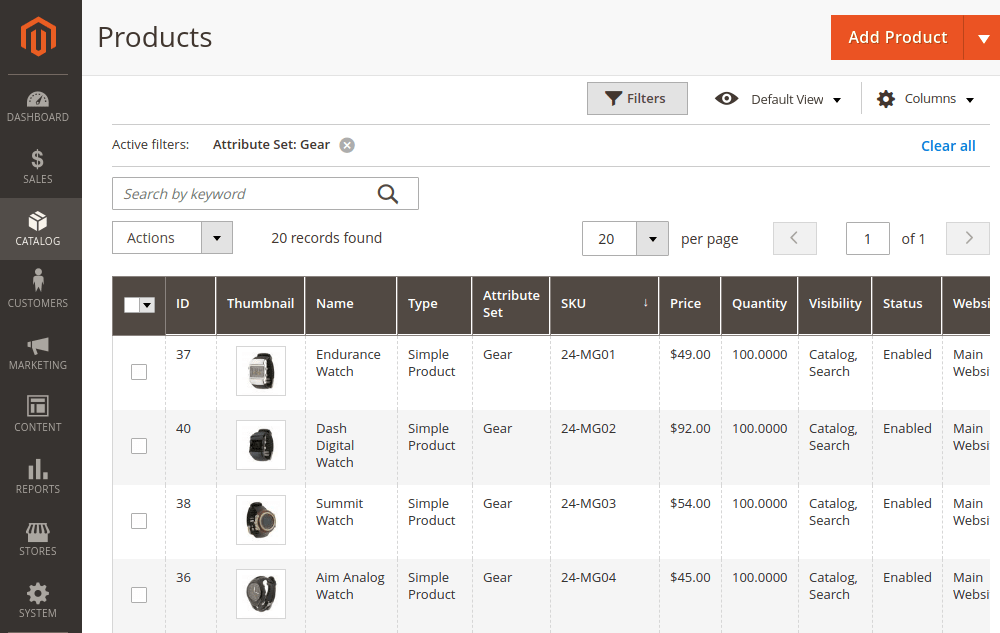 step 1 configure magento 2 customizable options