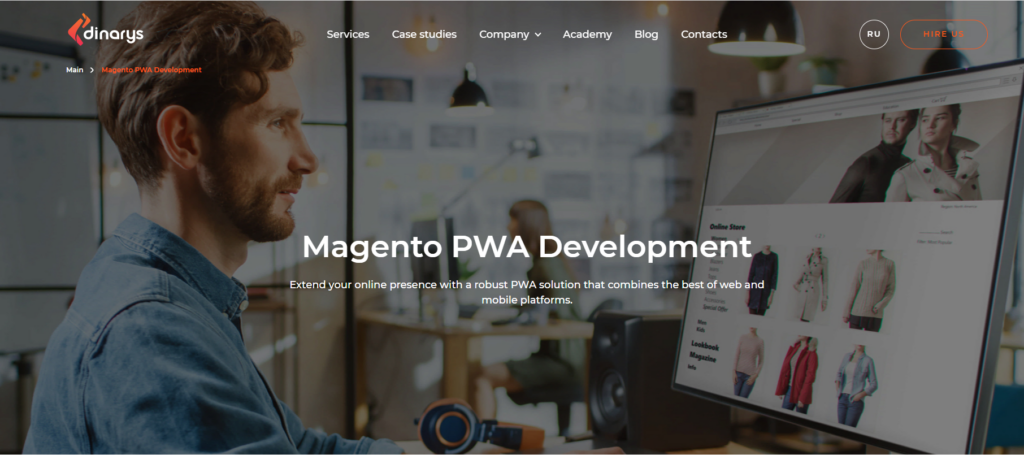 dinarys-magento-pwa-development