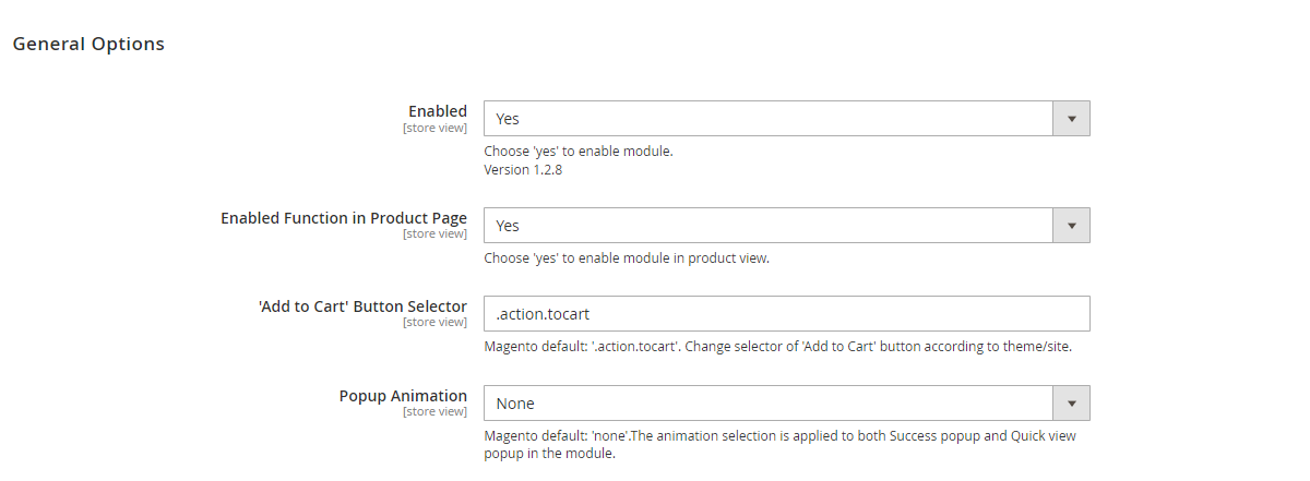 Magento-2-Ajax-Cart-general-config