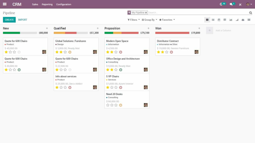 Odoo-CRM|Lead-scoring