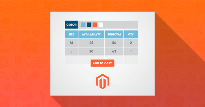 product variants in Magento 