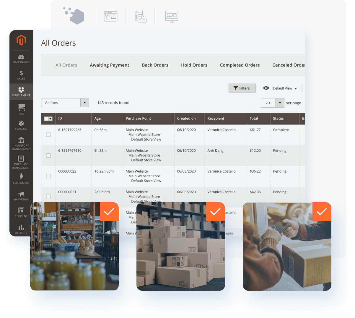 Multi-location Inventory Management by Magestore